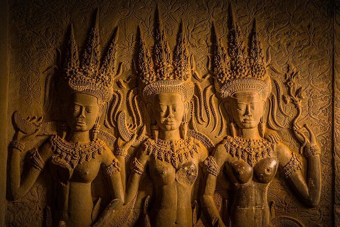 3-Day Angkor Wat & All Interesting Major Temples & Kulen Mount Waterfall - Victory Gate, Bayon’s faces, and royal terraces you can actually interpret