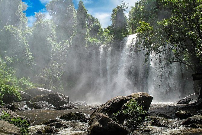 3-Day Angkor Wat & All Interesting Major Temples & Kulen Mount Waterfall - Phnom Kulen National Park: 1000 Lingas and the waterfall swim