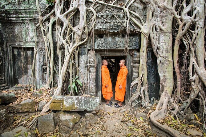 A Day Private Discovery - Sunrise Angkor Wat, Bayon And Ta Prohm - Bayon and Angkor Thom South Gate: Faces, Angles, and Photo Timing