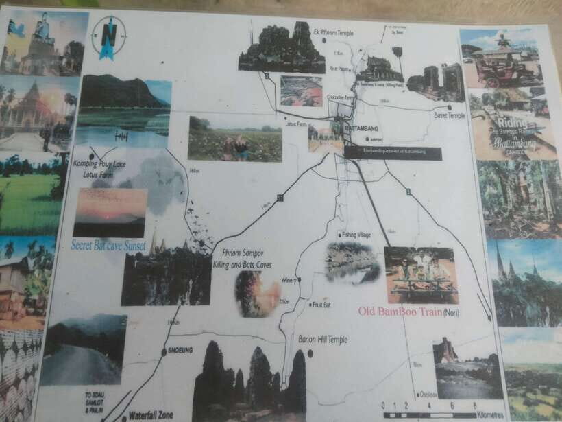 Afternoon Tour: Bamboo Train, Killing Cave &Bat Cave - Village drive with fruit tasting and riverside farming