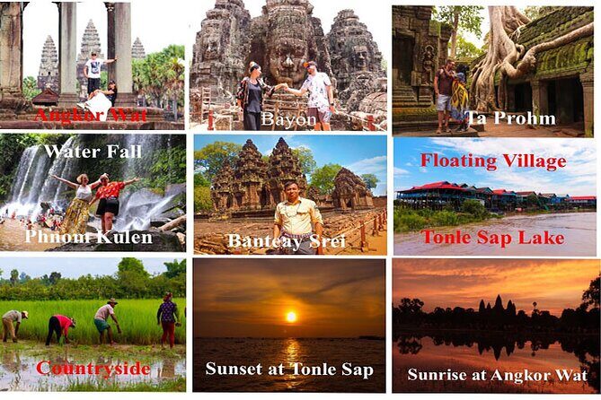 Angkor 2-Day Sunset & Sunrise Small-Group Tour - Day 1 overview: Preah Khan, Neak Pean, Banteay Srei, Pre Rup
