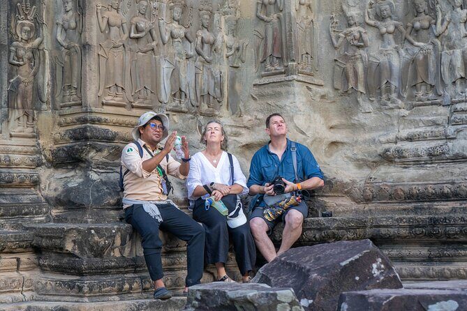 Angkor Adventure Vespa Tour / Tuk Tuk or Car - Stop 3: Ta Prohm and the tree-wrapped ruins effect