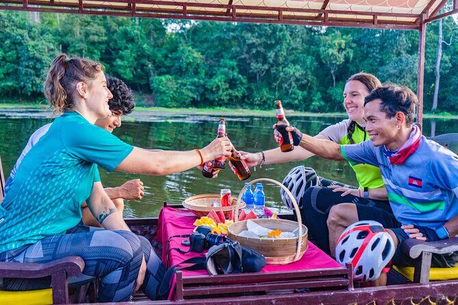 Angkor Bike & Gondola Ride at Twilight - Dragon Boat on the Moat: Snacks, Cold Drinks, and a Slower Kind of View