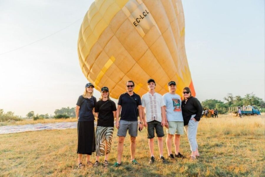 Angkor Stunning Hot Air Balloon - The Ride Itself: About 30 Minutes in the Air
