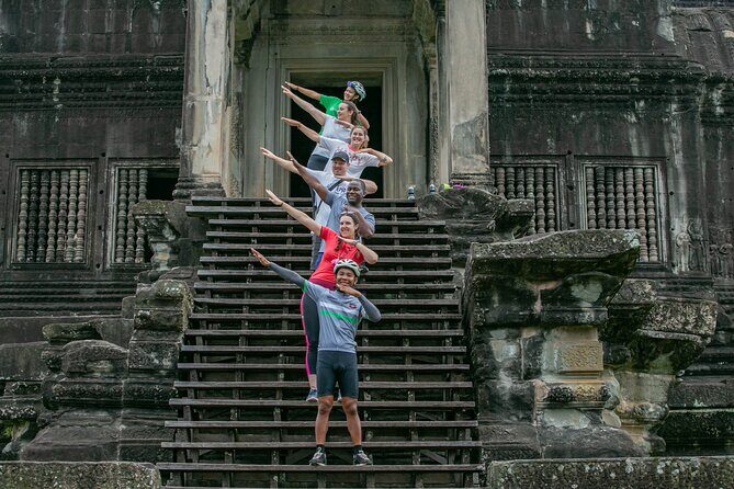 Angkor Sunrise Bike Tour / E-Bike or Tuk Tuk - Breakfast then the bike day begins: why the route feels different