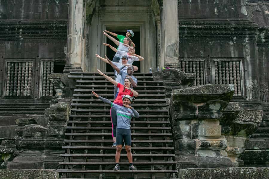 Angkor Wat: Guided Sunrise Bike Tour w/ Breakfast and Lunch - Cycling Behind Angkor Wat: Quiet Trails, Villages, and Occasional Off-Road Work