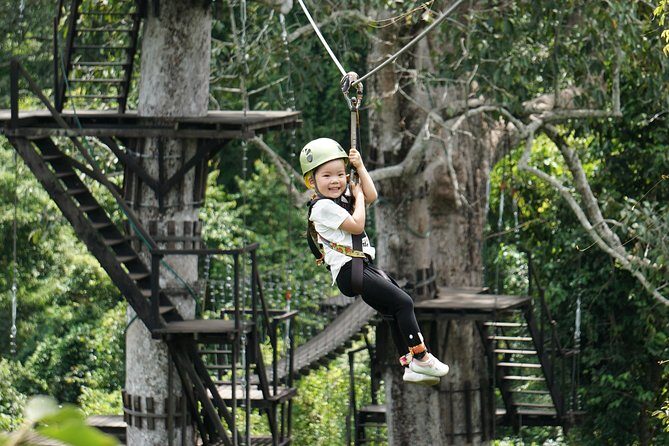 Angkor Wat Park Zip Line Adventure in Siem Reap - Stop 1: Angkor Archaeological Park—orientation and the forest intro