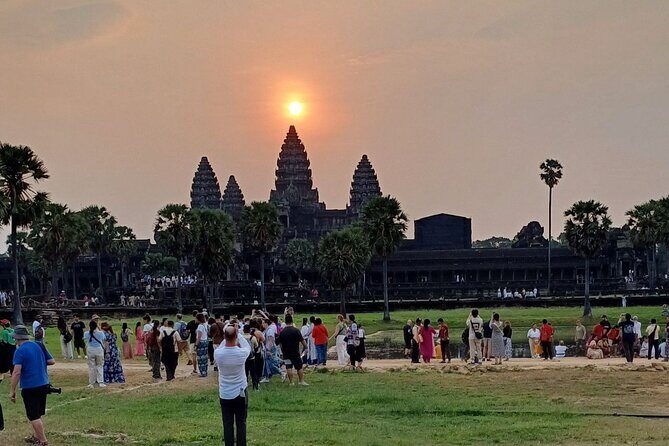 Angkor Wat Sunrise Tour - Angkor Wat in the dark: pre-dawn corridors and the first wow moment