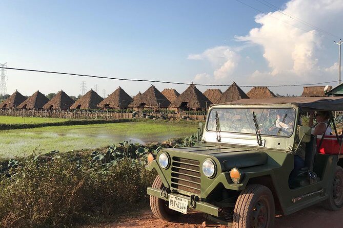 Authentic Cambodian Countryside Jeep Experience - Rice-Field Life and Ducks Crossing Roads