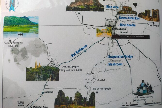 Battambang Tuk Tuk tour: Bambootrain, Killing & Bat Caves,Sunset - A Battambang afternoon built around big moments