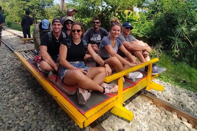 Battambang Tuk Tuk tour: Bambootrain, Killing & Bat Caves,Sunset - Food and drinks: water is covered, lunch is on you