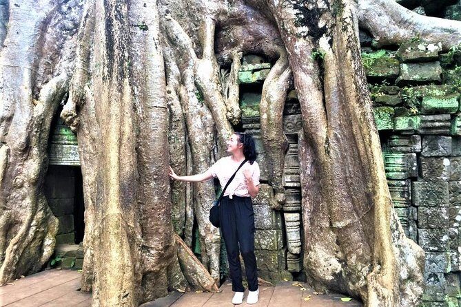 Best Temples Day Tour in Siem Reap with Sunset - Ta Prohm jungle ruins: where you’ll want patience and shaded breaks