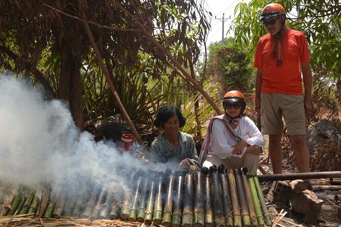 Countryside Morning Life Vespa Tour - Markets, farming, weaving, medicine, and palm juice