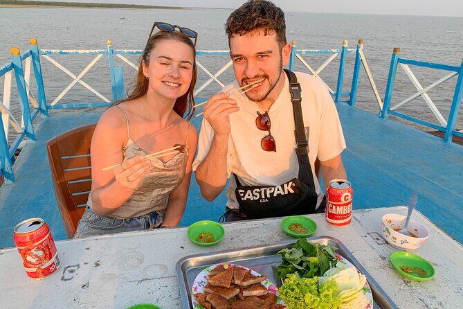 Floating Village Sunset Boat Vespa Tour / Tuk Tuk Available - Safety, comfort, and the Vespa-vs-tuk tuk choice