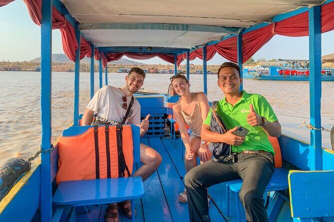 Floating Village Sunset boat Vespa Tour / Tuk Tuk Available - From your hotel to the Vespa: what 2:45pm really means