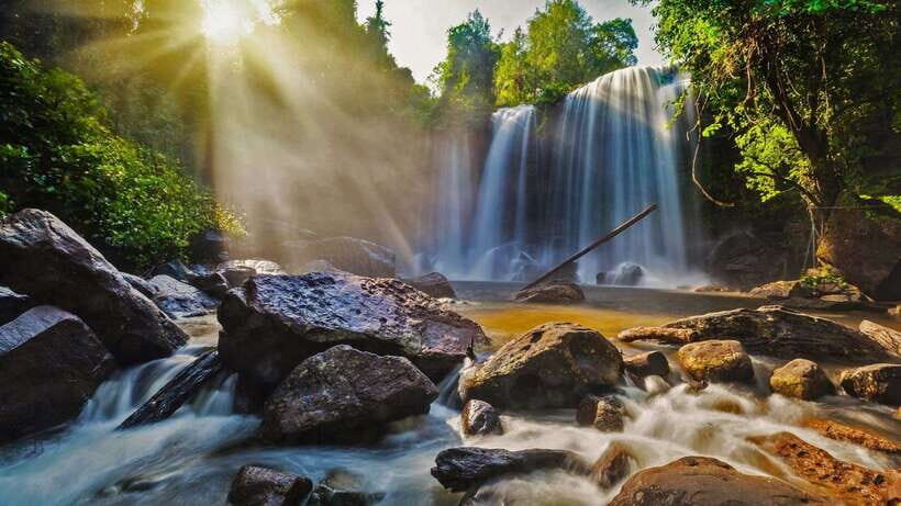 From Siem Reap: Small-Group Phnom Kulen Waterfall Day Tour - Phnom Kulen Plateau: Temples, Sacred Water, and Big Views Back Toward Angkor