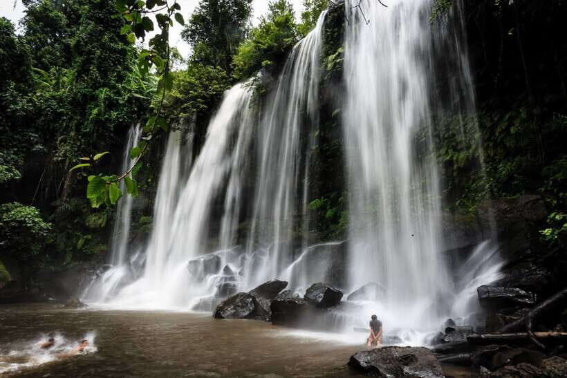 From Siem Reap: Small-Group Phnom Kulen Waterfall Day Tour - The Waterfall Pools: Cooling Off, Swimming, and Staying Safe