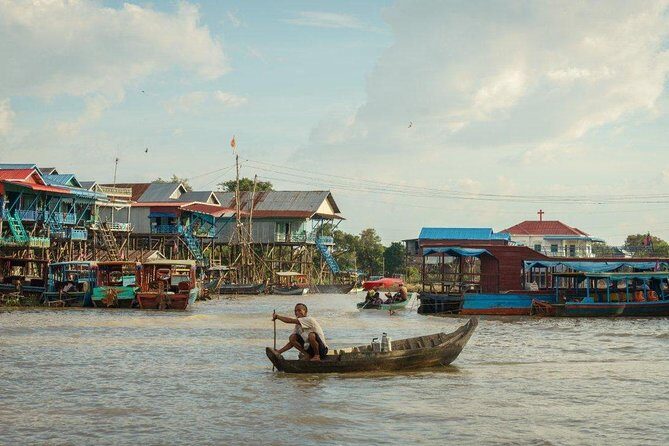 Kampong Phluk Floating Village Tour by Boat - Sunset on Tonle Sap: time your day for the right ending