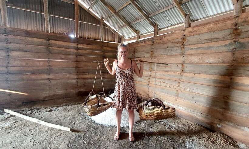 Kampot: Pepper Farm Tour, Salt Field, Cave & Secret Lake - Salt fields and salt farm coffee: where the day gets hands-on