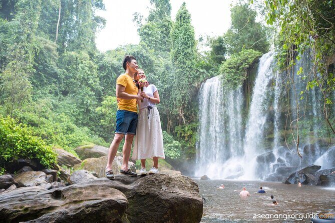 Kulen Mountain with Beng Mealea and Tonle Sap Small Group Tour - Phnom Kulen Waterfall: the best break in the whole schedule