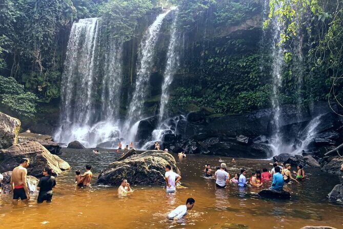 Kullen Waterfall Park with Small Group included entrance fee - Cambodia Landmine Museum + Palm Sugar Making: Optional, Fast, and Real-World