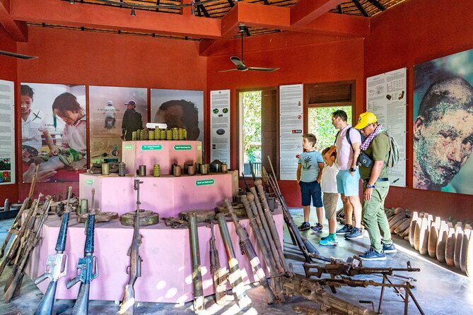 Morning Countryside Jeep Tour - Stop 1: War Museum Cambodia and its big machine collection