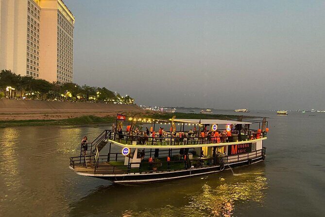 Phnom Penh: Sunset Cruise-Free Beers-Sodas-BBQ Buffet-fruit plate - Key reasons this Koh Pich sunset cruise works