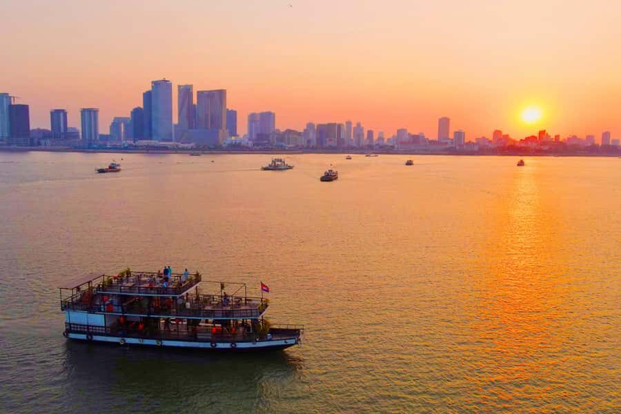 Phnom Penh: Sunset Cruise with Unlimited Beer &Fruit platter - Key highlights you’ll feel right away