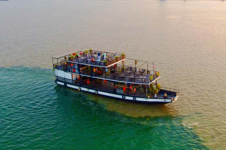 Phnom Penh: Sunset Cruise with Unlimited Beer &Fruit platter - The River Route You’re Actually Touring: Mekong, Tonle Sap, Bassac, and Four Faces