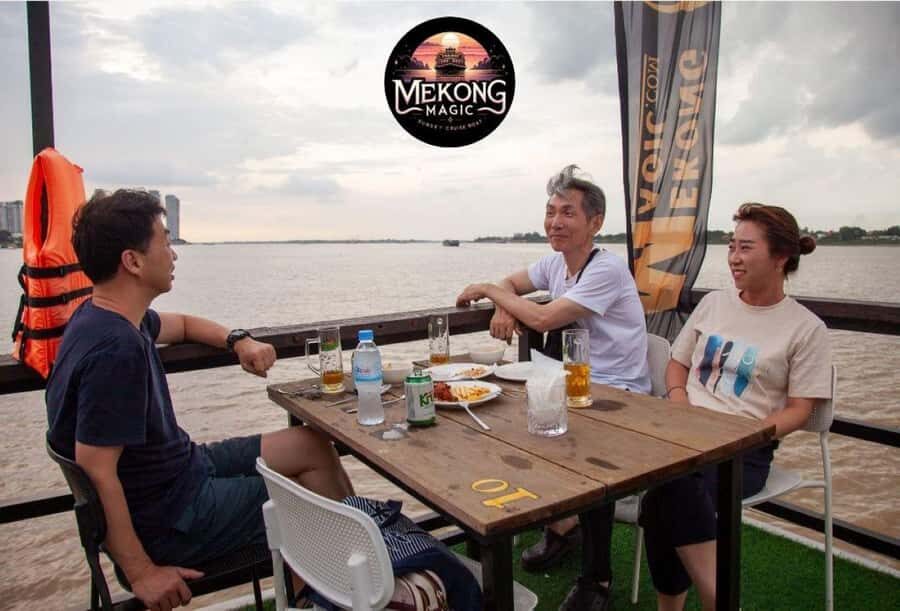 Phnom Penh: Sunset Cruise with Unlimited Beers & BBQ Buffet - The River Experience: Mekong Meets Tonle Sap at Sunset