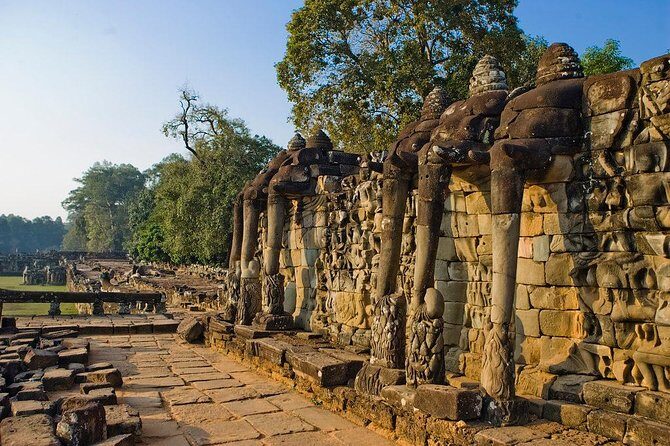 Private Angkor Wat Tour from Siem Reap - Terrace of the Elephants and the Terrace of the Leper King: views with a story