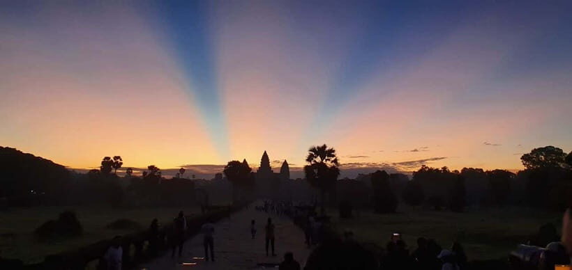 Seat-In-Coach: Small Circuit tour with Sunrise at Angkor Wat - Angkor Wat at first light: Suryavarman II’s big statement