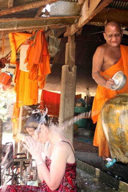 Siem Reap: 1-Hour Cambodian Buddhist Water Blessing - The red wrist ties: the small souvenir that actually means something
