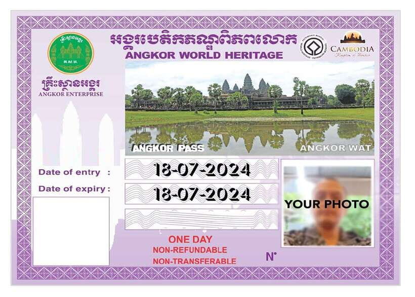 Siem Reap: Angkor Wat Admission Ticket - The photo step: the small task that prevents big morning stress