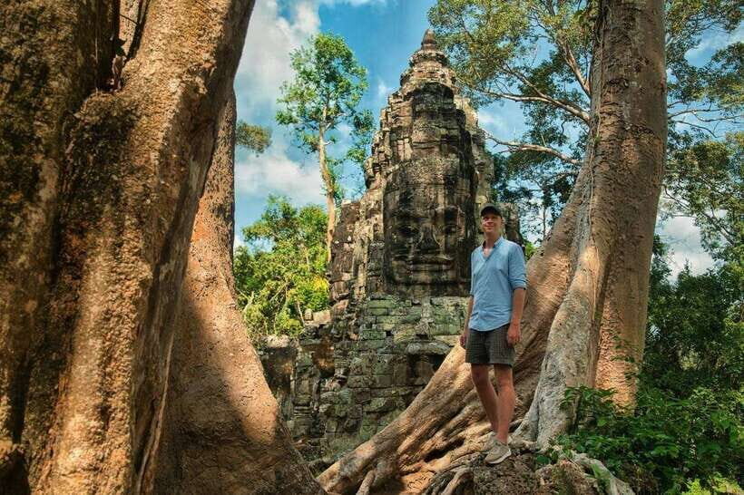 Siem Reap: Angkor Wat Sunrise Small-Group Guided Day Tour - Ta Prohm’s tree temples, then Ta Keo’s climb and monks