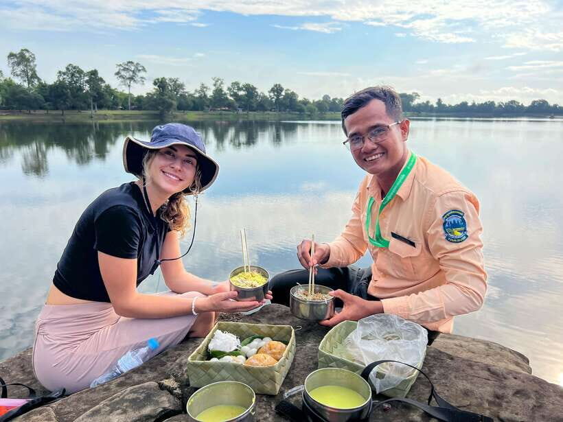 Siem Reap: Angkor Wat Sunrise Tour via Tuk Tuk & Breakfast - Tuk tuk comfort, bottled water, and a day with real pacing