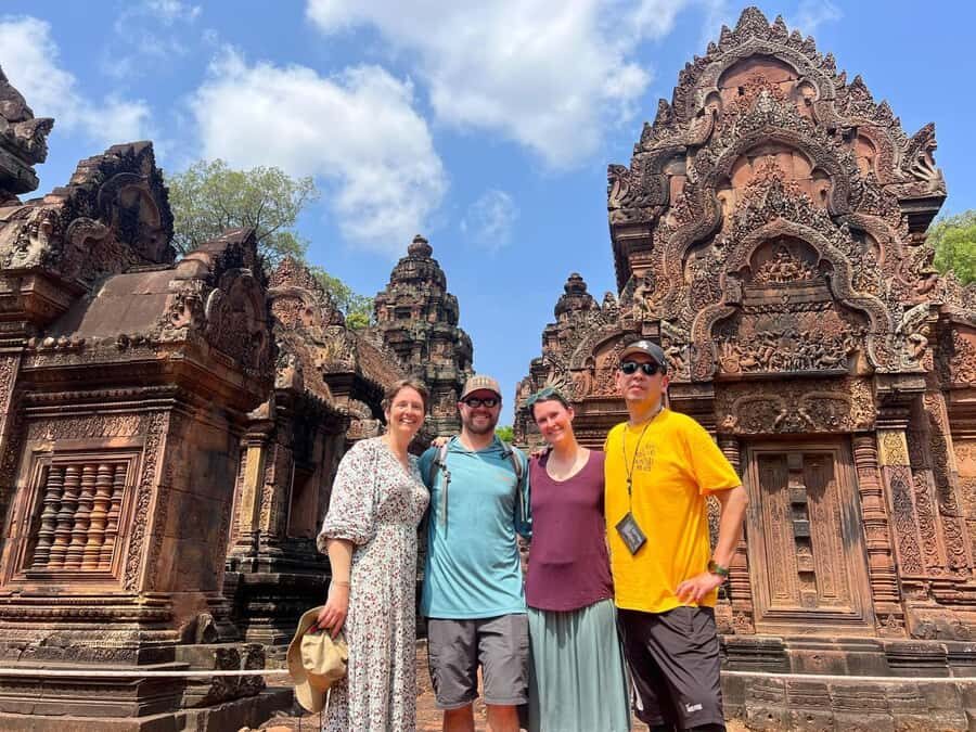 Siem Reap: Banteay Srei and 5 Grand Temples Tour with Guide - Before You Go: entrance ticket timing and the no-shorts rule