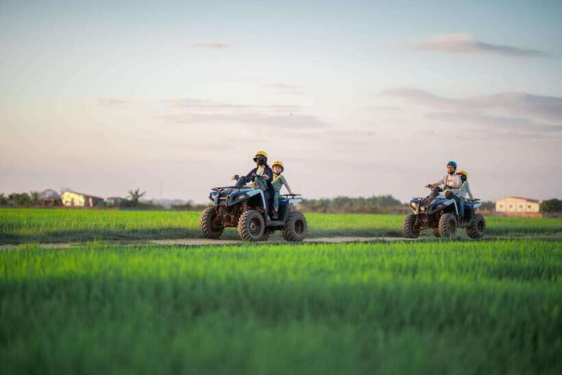 Siem Reap: Countryside Khmer village Tour by Quad Bike & ATV - From Hotel Pickup to First Throttle: Getting Comfortable on the ATV