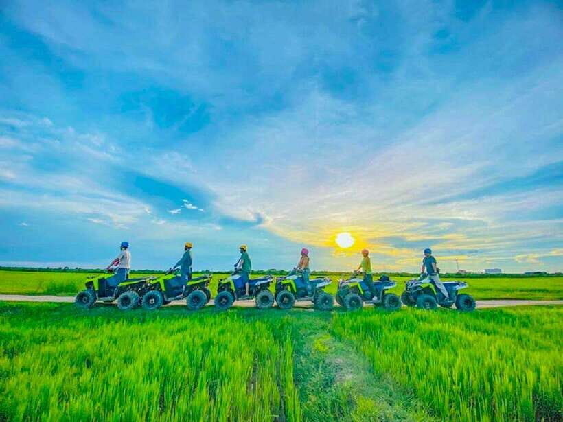 Siem Reap: Countryside Khmer village Tour by Quad Bike & ATV - Colorful Buddhist Temples on a Back-Road Route