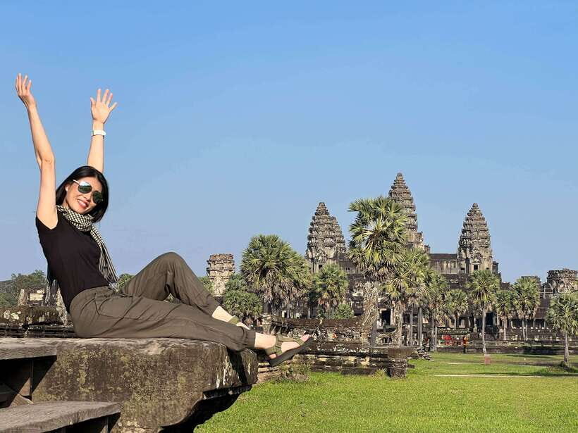 Siem Reap: Full Day Angkor Wat Temple Experience with Sunset - Key highlights at a glance