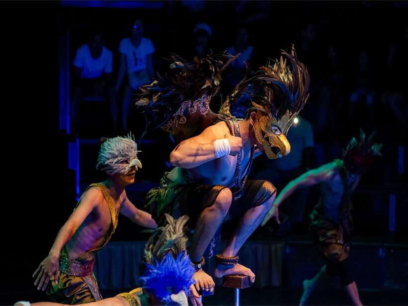 Siem Reap: Phare, Cambodian Circus with Tuk-Tuk Transfers - The one-hour show: drama + live music + dance + acrobatics