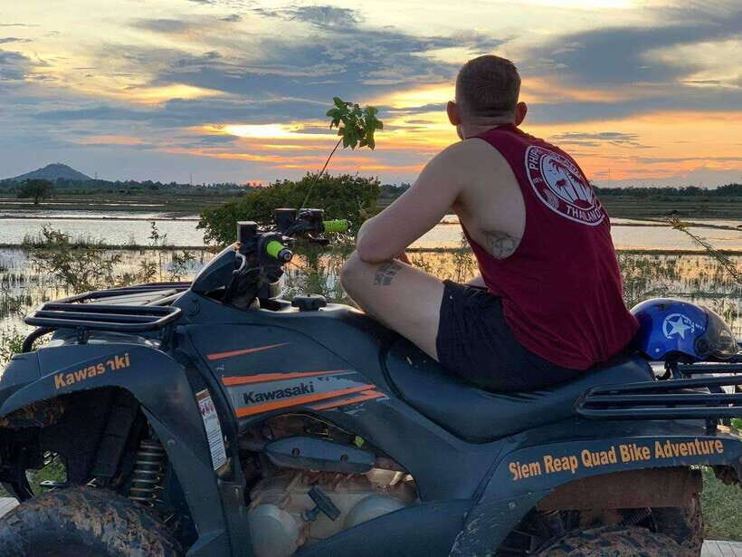 Siem Reap Quad Bike Countryside Tour - A 16:30 Pickup, Then Quick Safety Training at the Office
