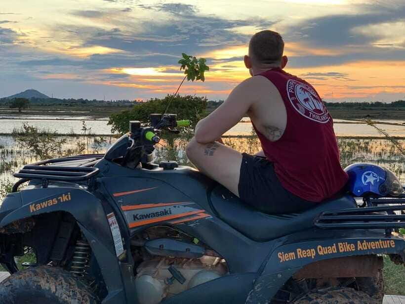 Siem Reap Quad Bike Countryside Tour - Sunset Over Paddy Fields: Why This Ending Time Matters
