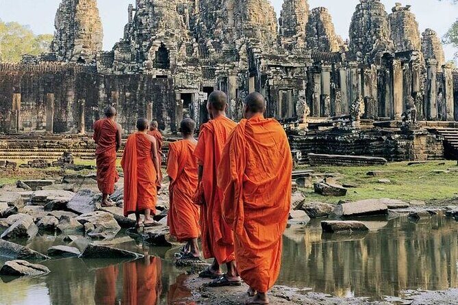 Siem Reap Tour: Angkor Wat Sunrise, Bayon, Ta Prohm, Banteay Srei - Banteay Srei: pink sandstone carvings in a slower, more detailed hour