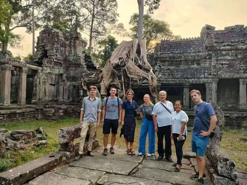 Small-Group Full Day Angkor wat Guide tour with Sun set - Pickup, the air-conditioned ride, and why timing starts the day