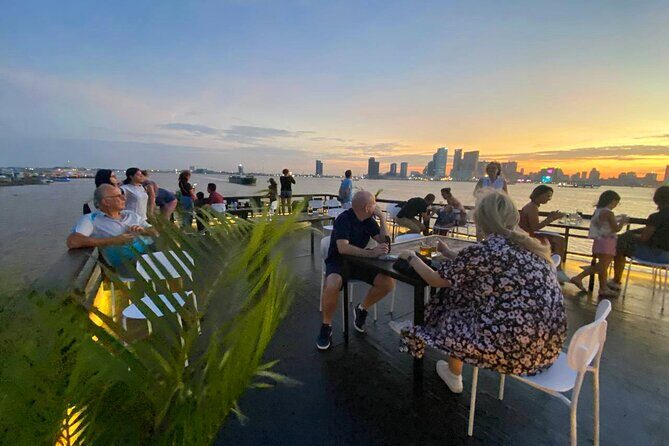Sunset Cruise with free flow beer, soft drinks & fruit platter - Silk Island by tuk-tuk: culture without the museum feeling