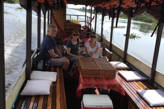 Tonle Sap Lake-Floating Villages-Mangrove Forest - Food, drinks, and staying comfortable on the water