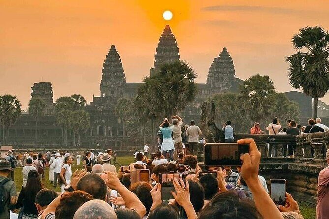 Unveiling Angkor Wat Sunrise, Bayon, Ta Prohm In Small Group Tour - Angkor Thom South Gate photos: quick, useful, and worth it